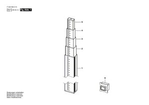 New Genuine Bosch 2610A03833 Button