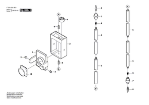 New Genuine Bosch 2610A04214 Stand Foot