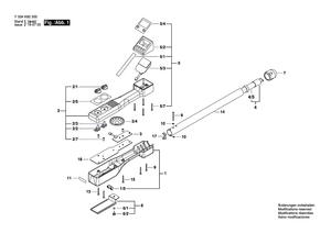 New Genuine Bosch 2610A04447 Cover