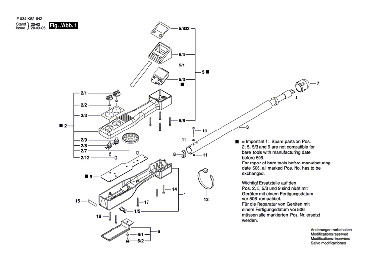 New Genuine Bosch 2610A04505 Bottom