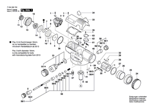 New Genuine Bosch 2610A05666 Retaining ring