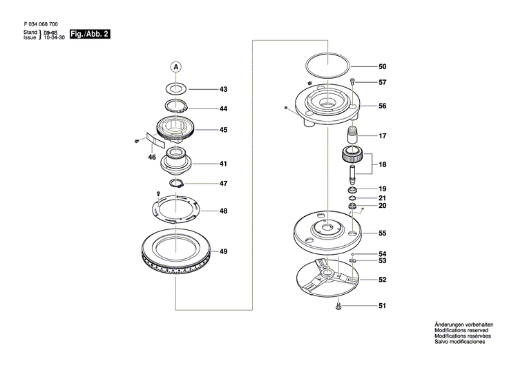 New Genuine Bosch 2610A05685 Bushing