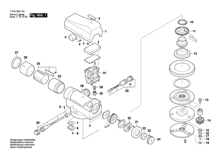 New Genuine Bosch 2610A05722 Compensator