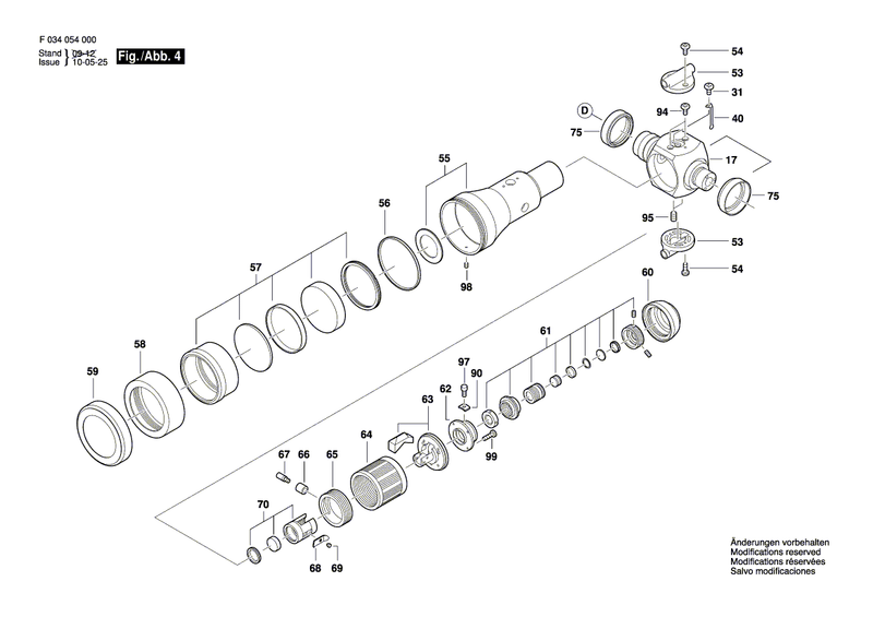 New Genuine Bosch 2610A06108 Bubble Level