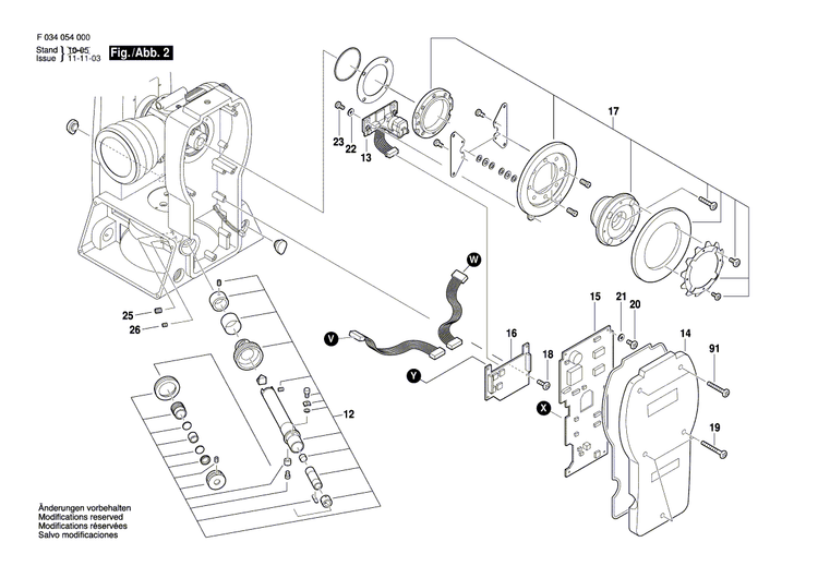 New Genuine Bosch 2610A06110 Plug