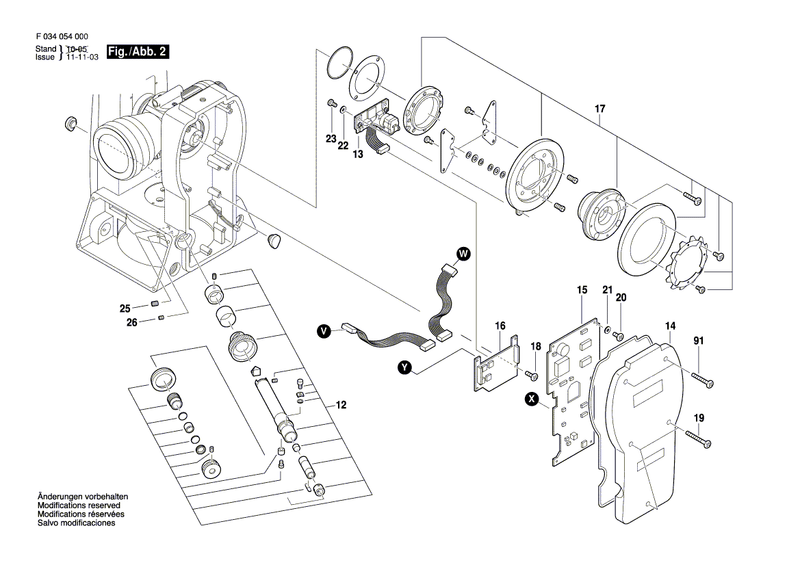 New Genuine Bosch 2610A06169 Piston