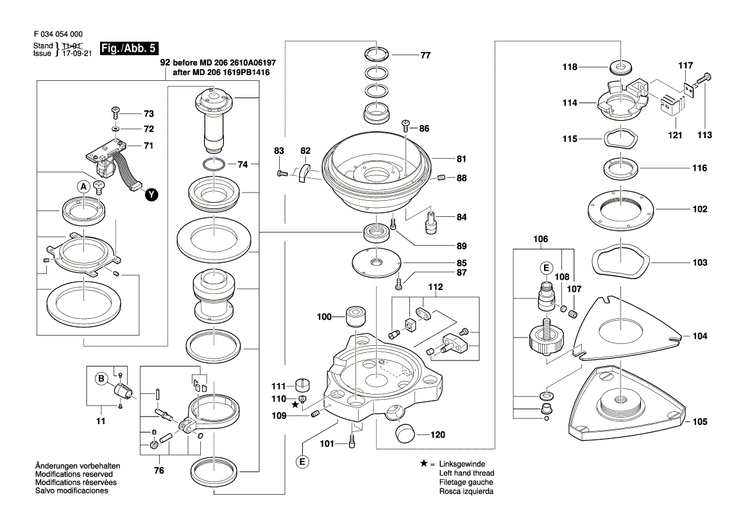 New Genuine Bosch 2610A06183 Screw