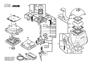 New Genuine Bosch 2610A06535 Cable