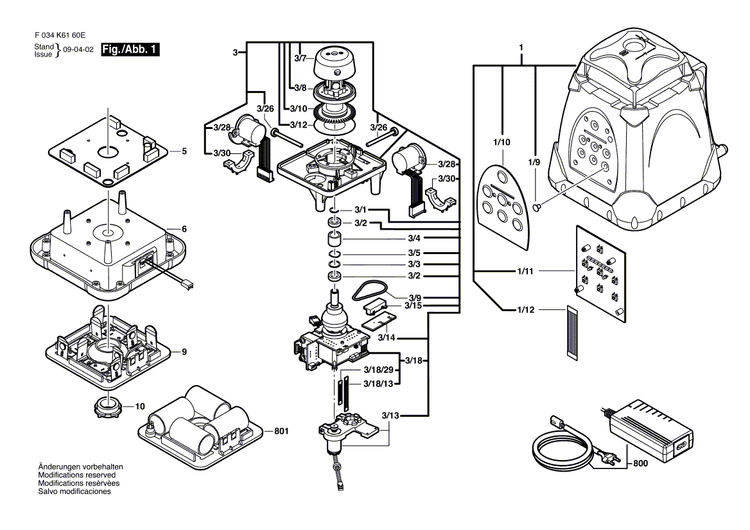 New Genuine Bosch 2610A06984 Battery Housing