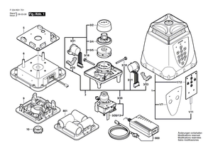 New Genuine Bosch 2610A07116 Keyboard