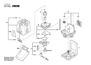 New Genuine Bosch 2610A07173 Bubble Level