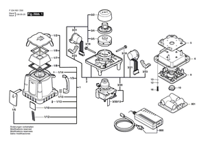 New Genuine Bosch 2610A07457 Motor
