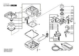 New Genuine Bosch 2610A07563 Keyboard