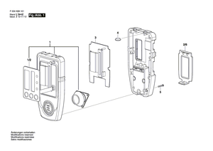 New Genuine Bosch 2610A07694 Switch