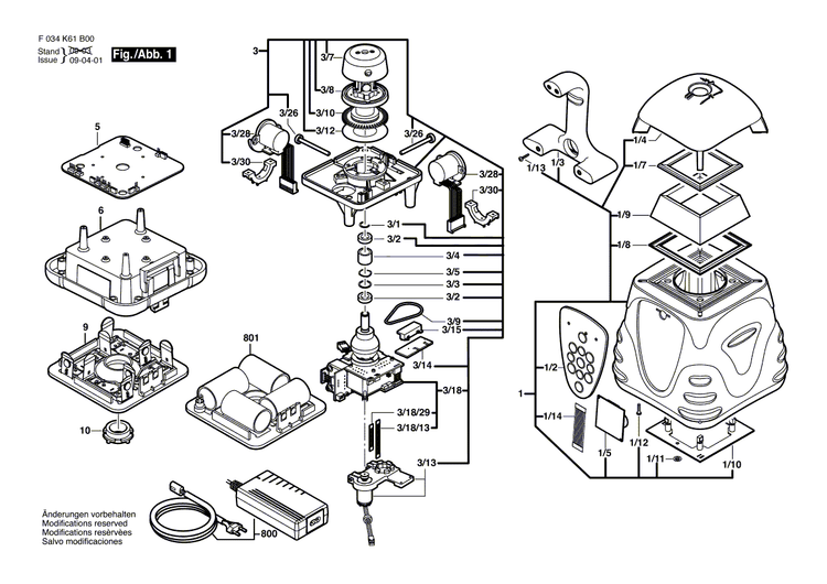 New Genuine Bosch 2610A07730 Housing