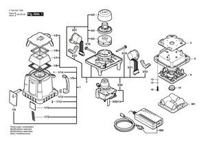 New Genuine Bosch 2610A07780 Keyboard