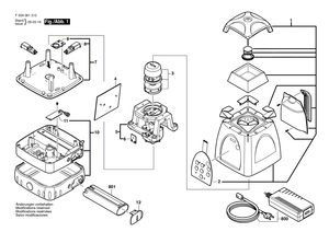 New Genuine Bosch 2610A07787 Board