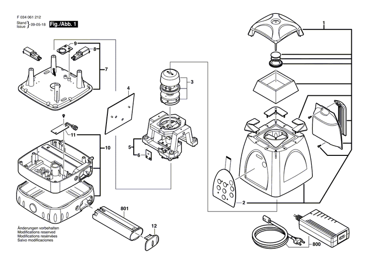 New Genuine Bosch 2610A07795 Chassis
