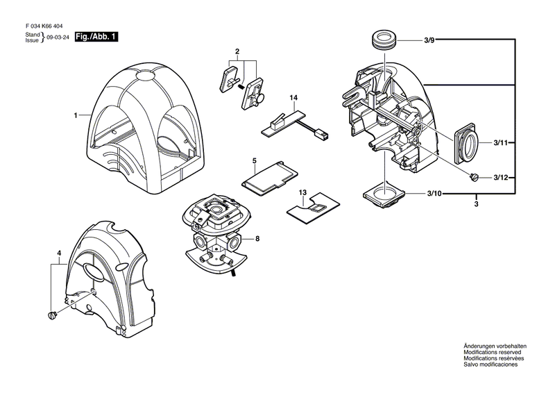 New Genuine Bosch 2610A07967 Board