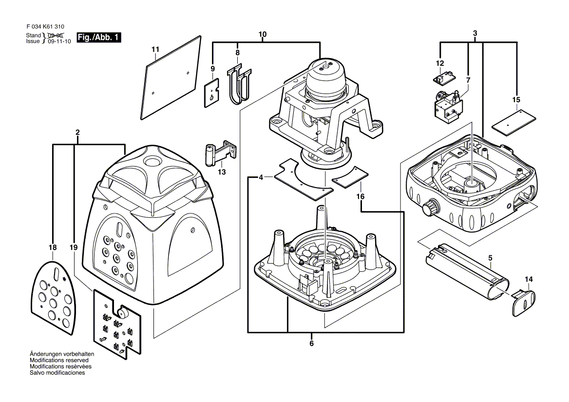 New Genuine Bosch 2610A08080 Housing