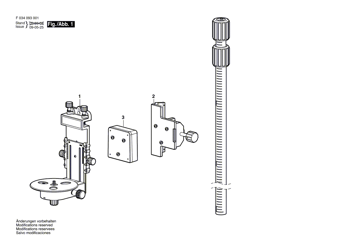 New Genuine Bosch 2610A08135 Platform