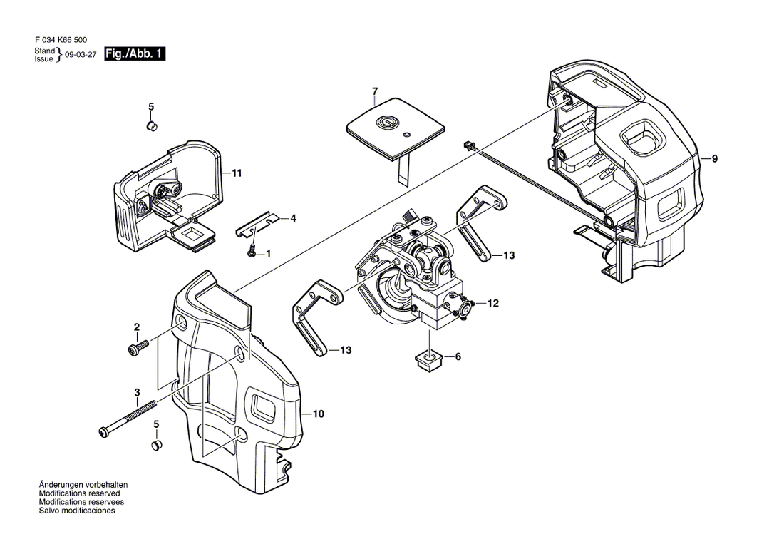 New Genuine Bosch 2610A08314 Switch