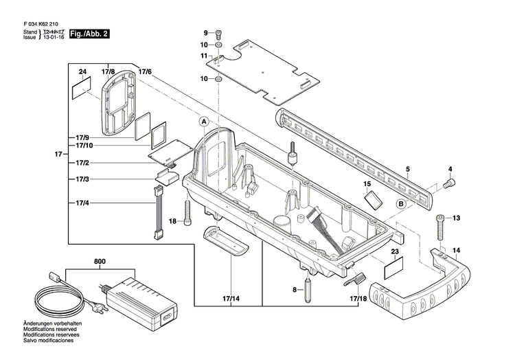 New Genuine Bosch 2610A08776 Bumper