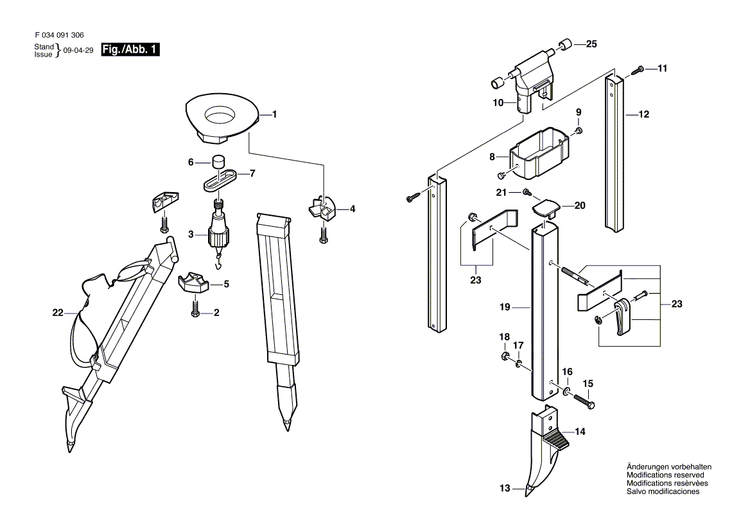New Genuine Bosch 2610A09385 Head