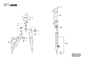 New Genuine Bosch 2610A09582 Clamp
