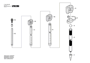 New Genuine Bosch 2610A10209 Stand Foot