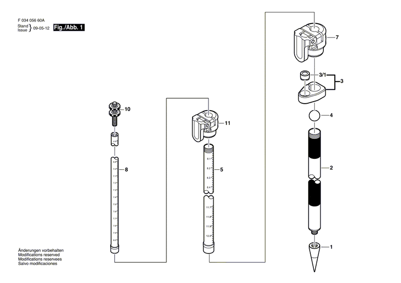 New Genuine Bosch 2610A10357 Ball