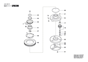 New Genuine Bosch 2610A11687 Cover Plate