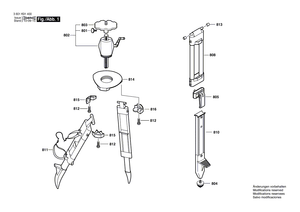 New Genuine Bosch 2610A11966 Supporting foot