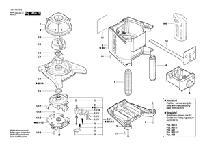 New Genuine Bosch 2610A12237 Motor Housing