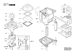 New Genuine Bosch 2610A12327 Battery box assembly