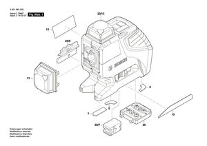 New Genuine Bosch 2610A12910 Type Label