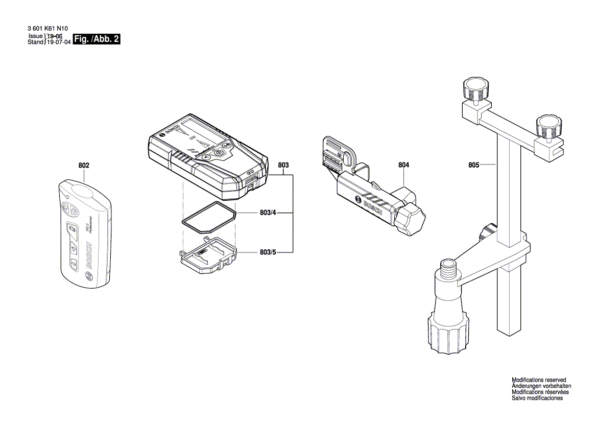 New Genuine Bosch 2610A12957 Housing