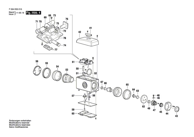 New Genuine Bosch 2610A13574 Receiver