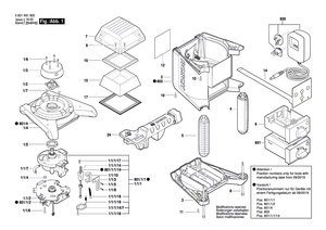 New Genuine Bosch 2610A13908 Assembly