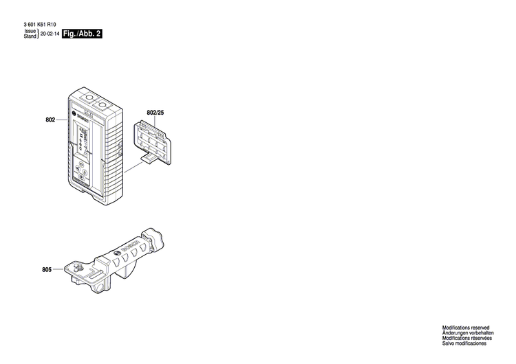 New Genuine Bosch 2610A14200 Wave spring