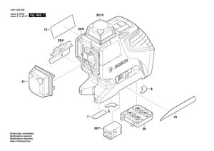 New Genuine Bosch 2610A14334 Type Label