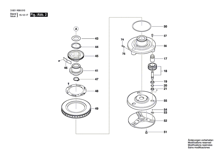 New Genuine Bosch 2610A14365 eyepiece