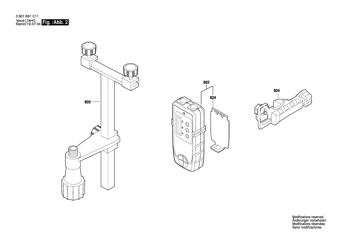 New Genuine Bosch 2610A14450 Housing