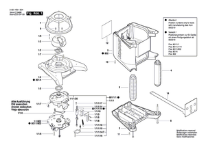 New Genuine Bosch 2610A14624 Rotating Beacon