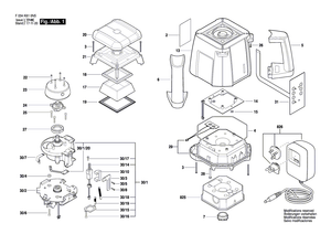 New Genuine Bosch 2610A15264 Nameplate