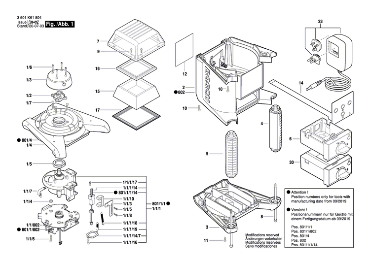 New Genuine Bosch 2610A15308 Battery Pack