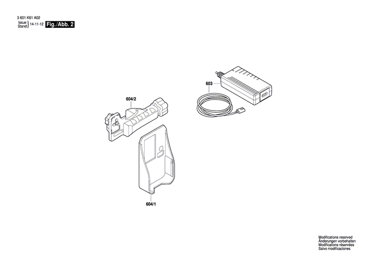 New Genuine Bosch 2610A15888 Adhesive Label