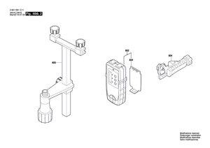 New Genuine Bosch 2610A16069 Battery box assembly