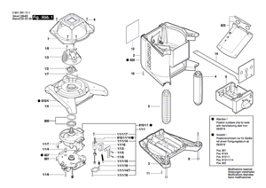 New Genuine Bosch 2610A16069 Battery box assembly