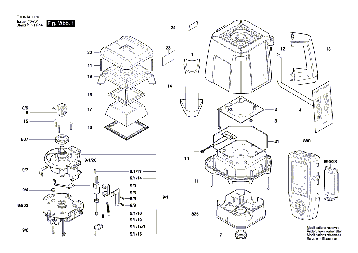 New Genuine Bosch 2610A16472 prism support